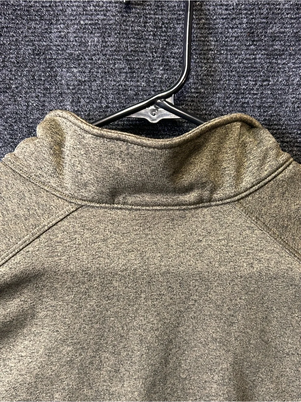 The North Face Men’s XL 1/4 Zip Pullover Olive Green Yellow Outdoor